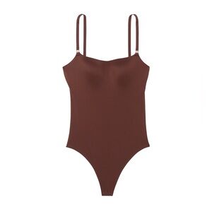 Elegant Brown Bodysuit